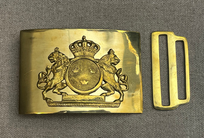 Swedish and Finnish Officers Belt Buckle 18th-19th Century Infantry and Artillery #96