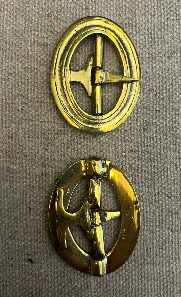 Swedish Knee Strap Buckles 18th-19th Century Leksand #84