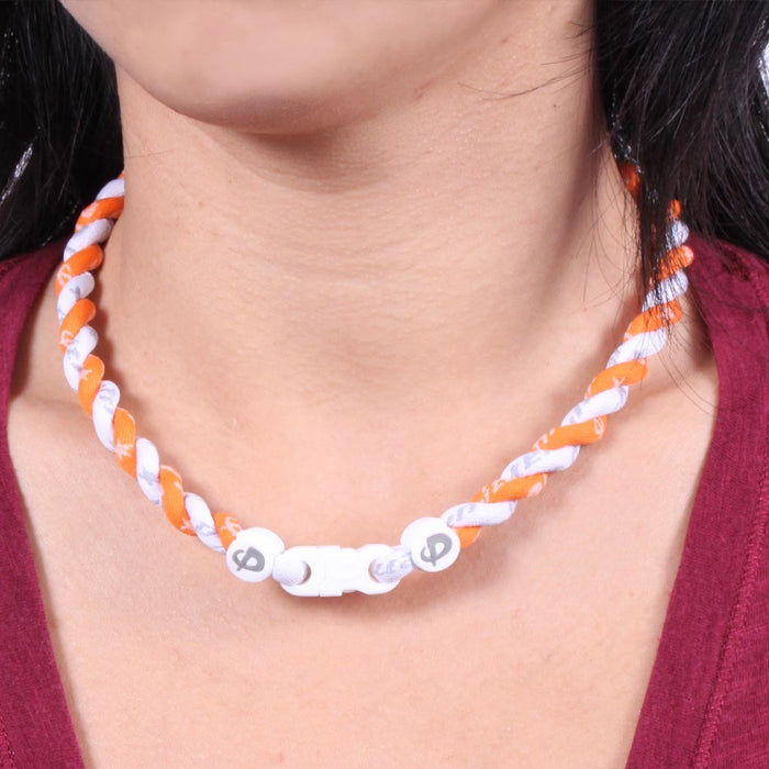 White/Orange / 18" (45cm)