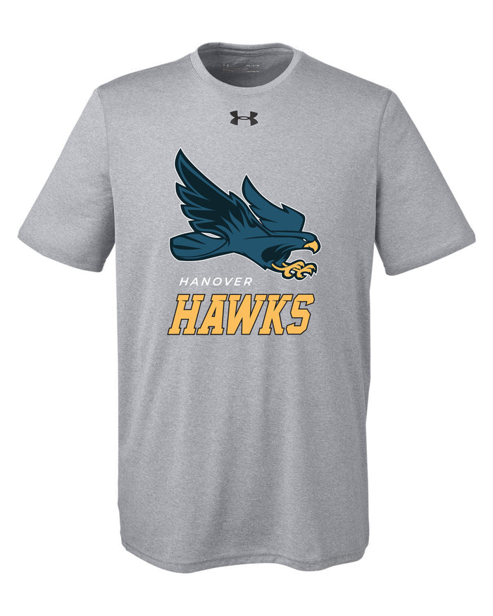 Under Armour - T-shirt - Performance - Short Sleeve - Gray - Adult/Youth