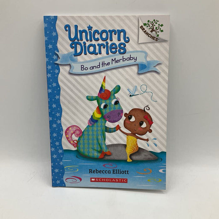 Unicorn Diaries: Bo and the Merbabry (paper back)