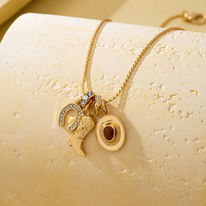 Western Charm Necklace Necklace JOSSLYN by wall to wall- Tilden Co.