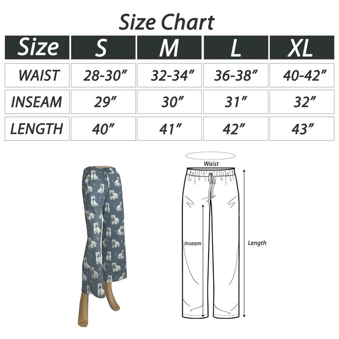 Westie Pajama Pants - Premium Pajamas from E&S Pets - Just $26.95! Shop now at Pat's Monograms
