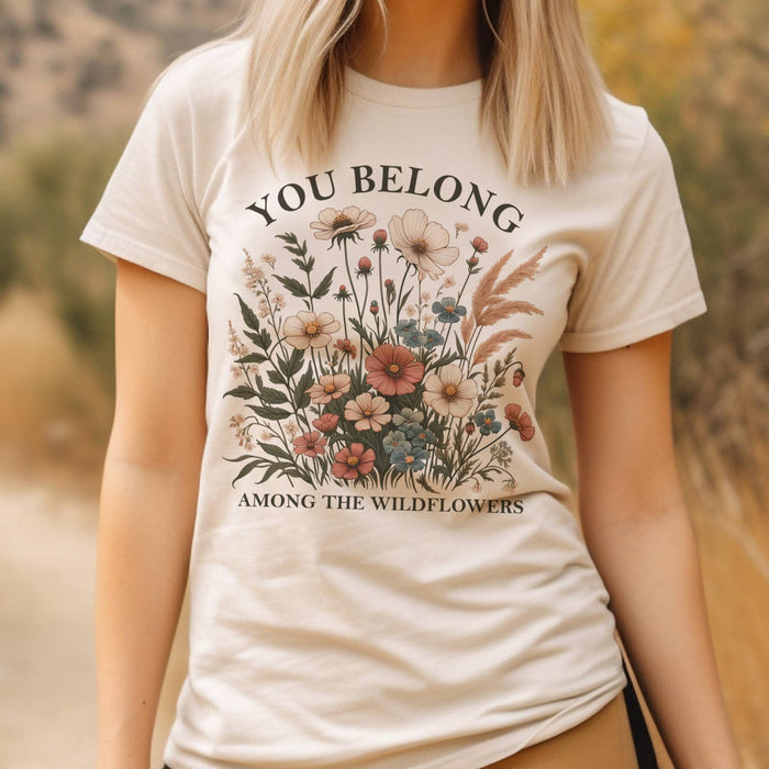 Wildflowers Graphic Tee Small Small T-Shirt Par.tees by Party On!- Tilden Co.