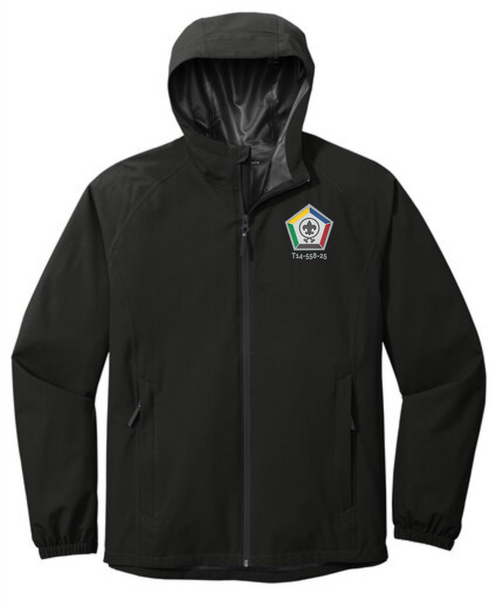 Woodbadge Essential Rain Jacket J407 - Premium from Pat's Monograms - Just $59! Shop now at Pat's Monograms