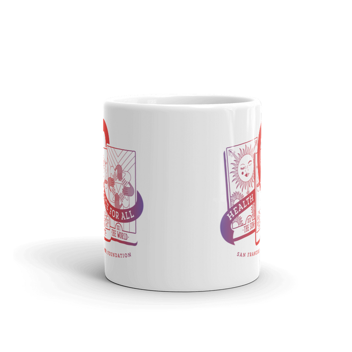 World AIDS Day, Radiant Tarot Reading Mug
