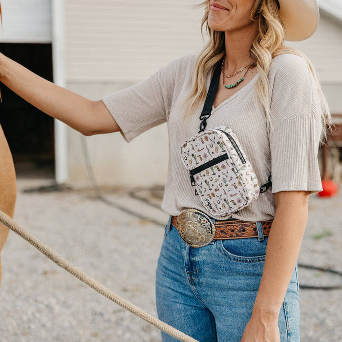 Yeehaw Crossbody Sling Crossbody Bag Brixley Bags- Tilden Co.