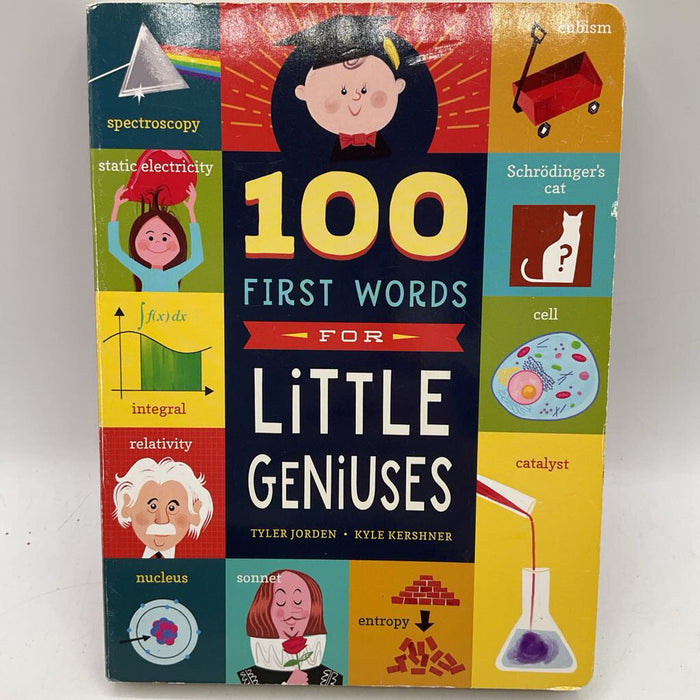 100 First Words For Little Geniuses (boardbook)
