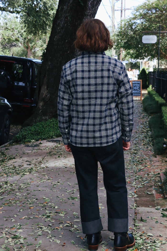 3sixteen Utility Flannel - Midnight Boxweave