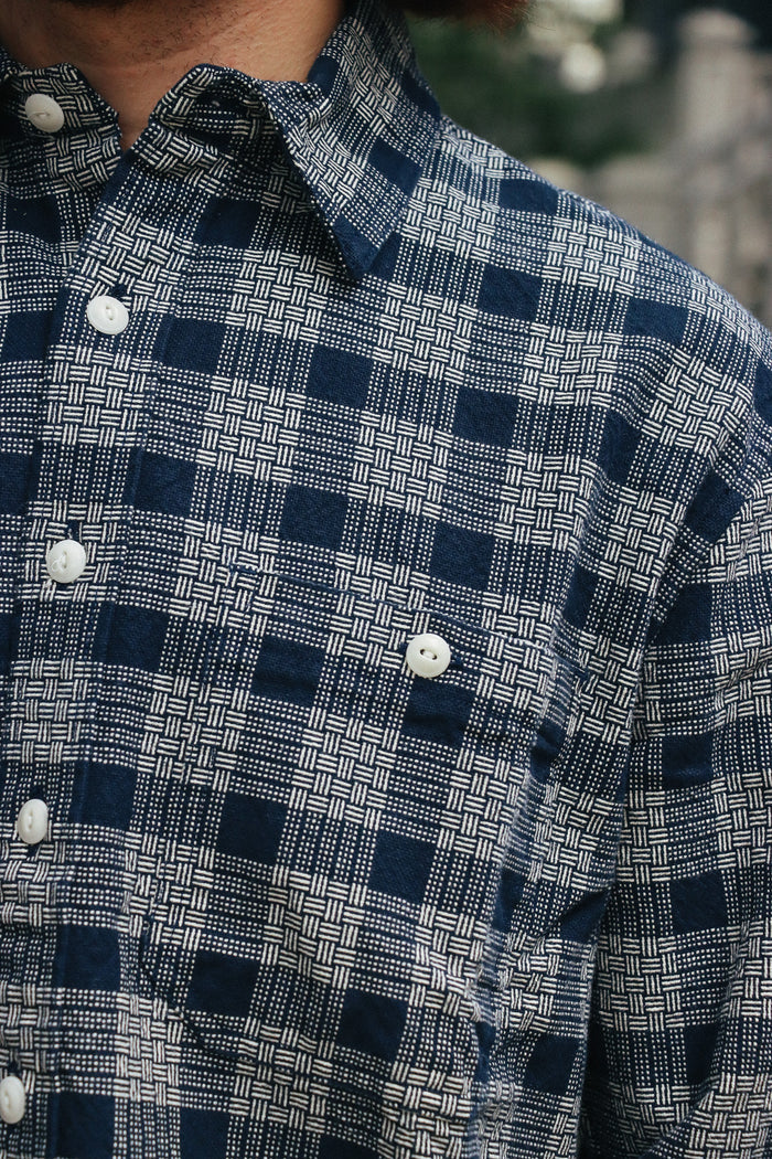 3sixteen Utility Flannel - Midnight Boxweave