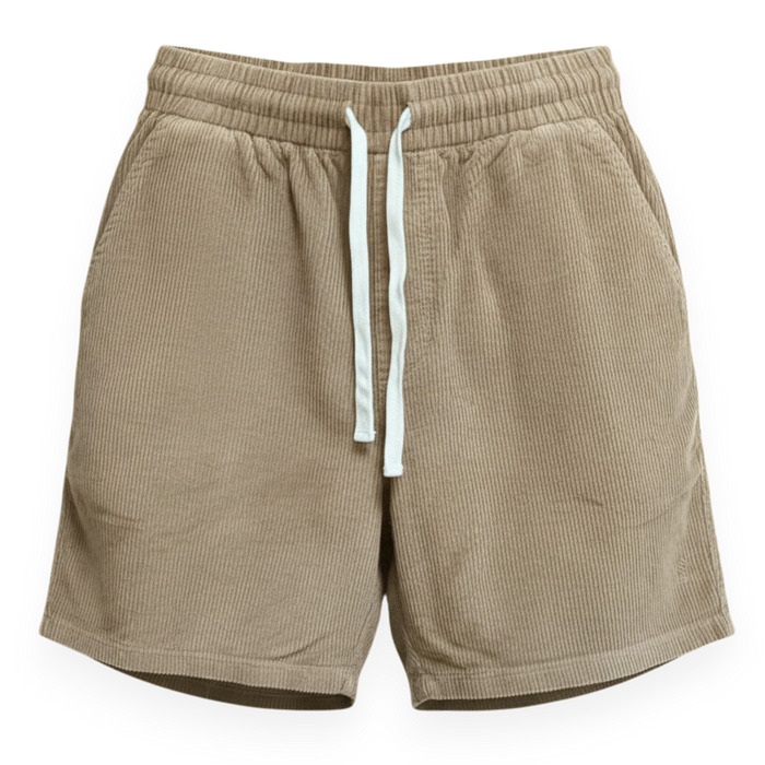 5.5" Organic Cotton Corduroy Shorts - Driftwood
