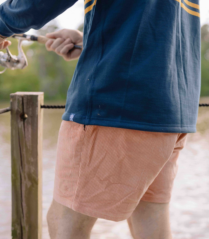 5.5" Organic Cotton Corduroy Shorts - Nantucket