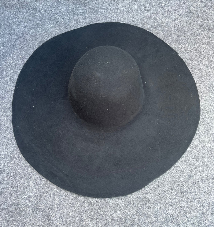 Hat Caplin Black Small, Hatt kaplin
