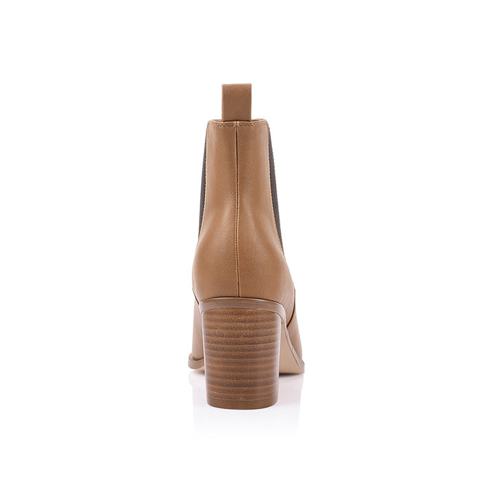 Abbie Chelsea Ankle Boots - Tan