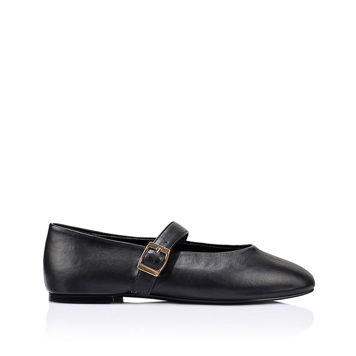 Alaska Mary-Jane Flats - Black