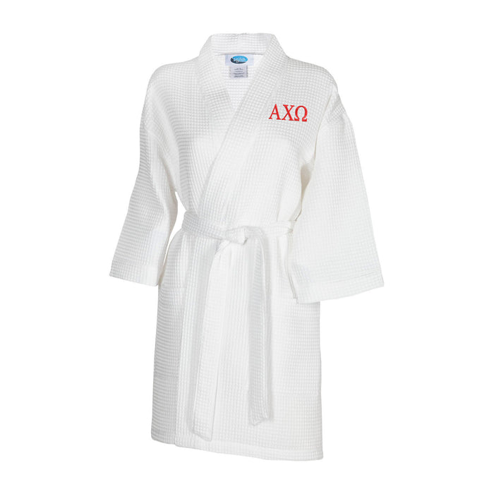Alpha Chi Omega Waffle Weave Robe