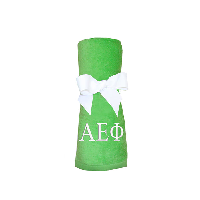 Alpha Epsilon Phi Beach Towel