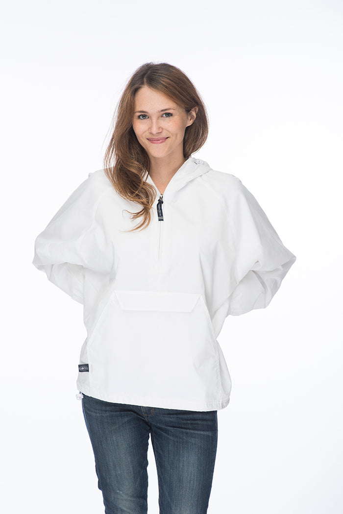 Alpha Epsilon Phi Classic Solid Pullover Windbreaker - Lined
