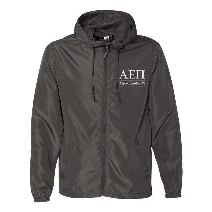 Alpha Epsilon Pi Full Zip Windbreaker