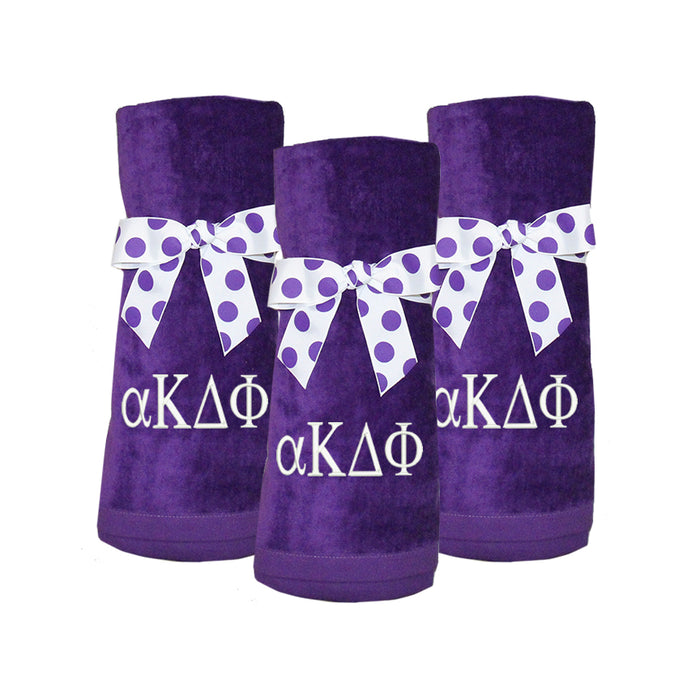 Alpha Kappa Delta Phi Beach Towel