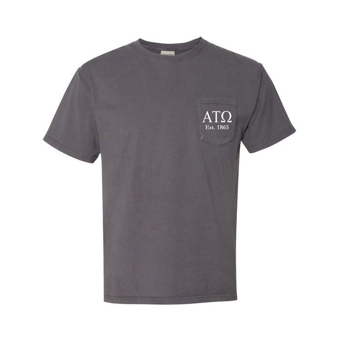 Alpha Tau Omega Short Sleeve Pocket Tee
