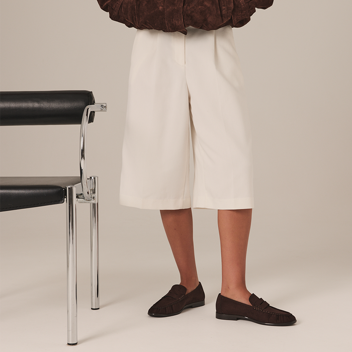 Angel Loafers - Chocolate Brown Micro