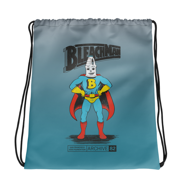 Archive 82: Bleachman Drawstring bag