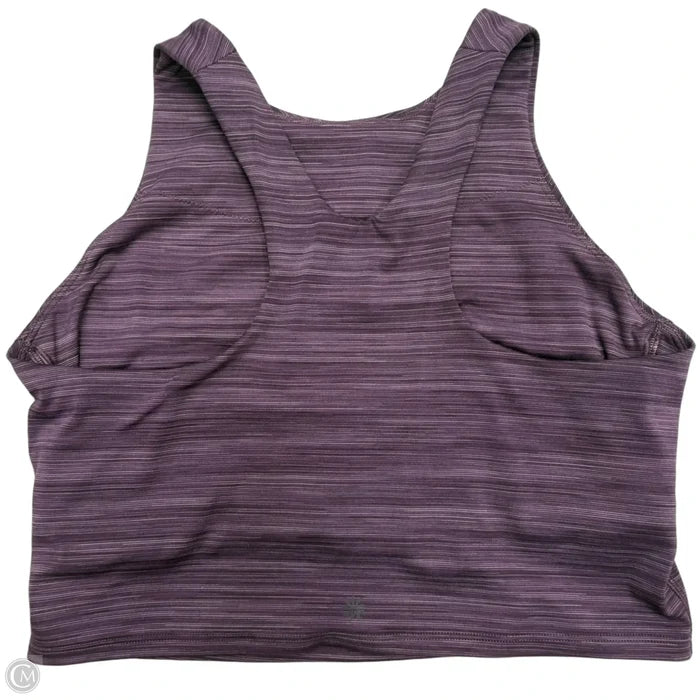 Athletic Bra By Athleta In Purple, Size: L