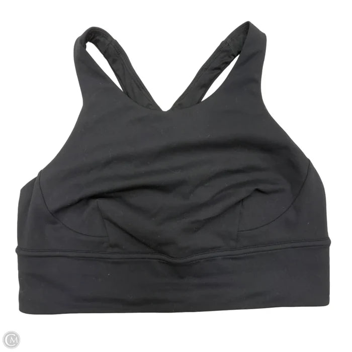 Athletic Bra By Lululemon In Black, Size: M