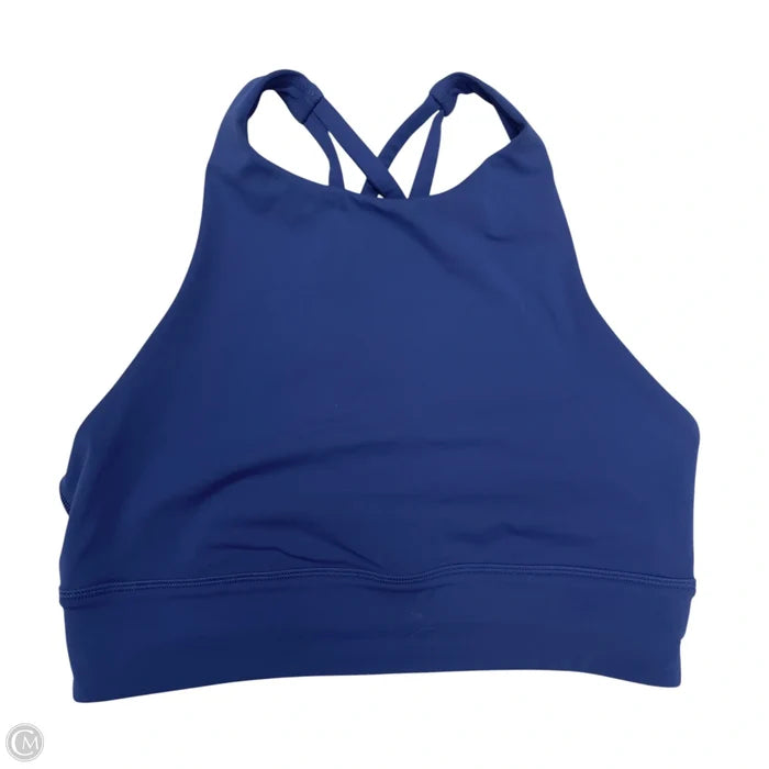 Athletic Bra By Lululemon In Blue, Size: M