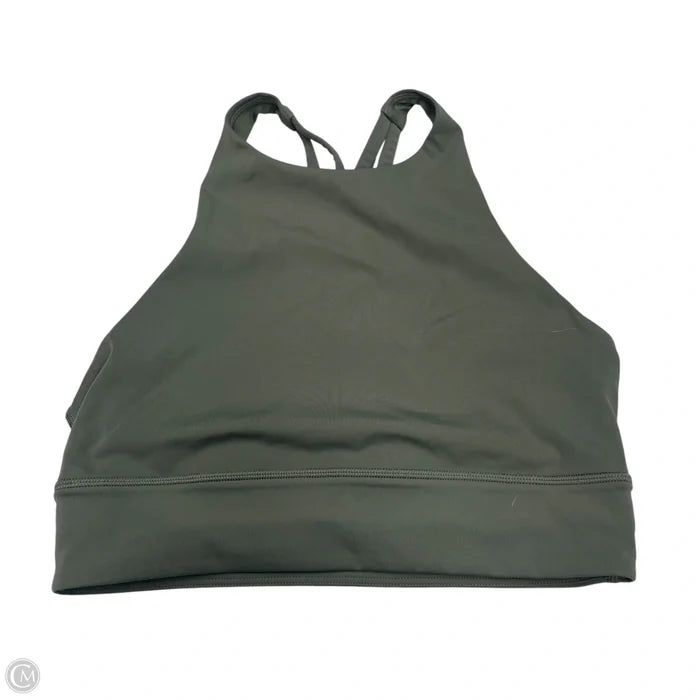 Athletic Bra By Lululemon In Green, Size: M