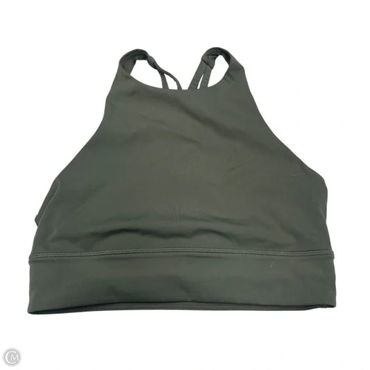 Athletic Bra By Lululemon In Green, Size: M