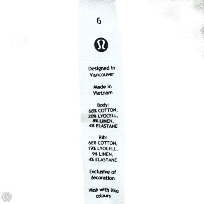 Athletic Dress By Lululemon In Taupe, Size: S