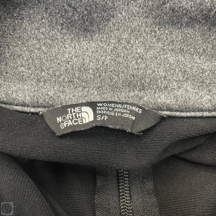Athletic Jacket By The North Face In Black & Grey, Size: S