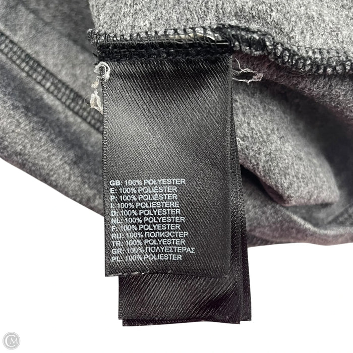 Athletic Jacket By The North Face In Black & Grey, Size: S