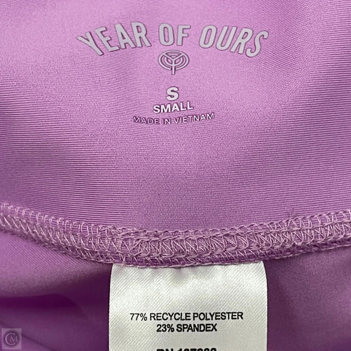 Athletic Leggings By Year Of Ours In Purple, Size: S