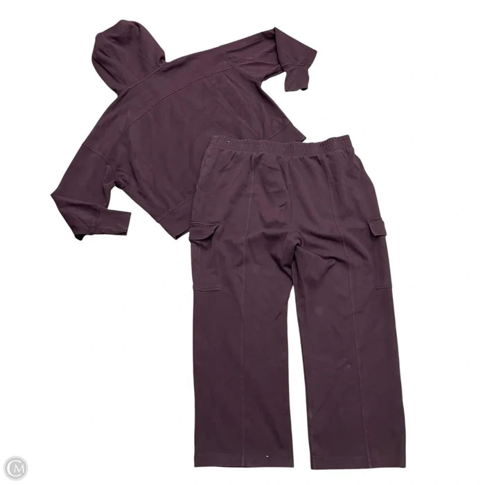Athletic Pants 2pc By Old Navy In Purple, Size: 2x