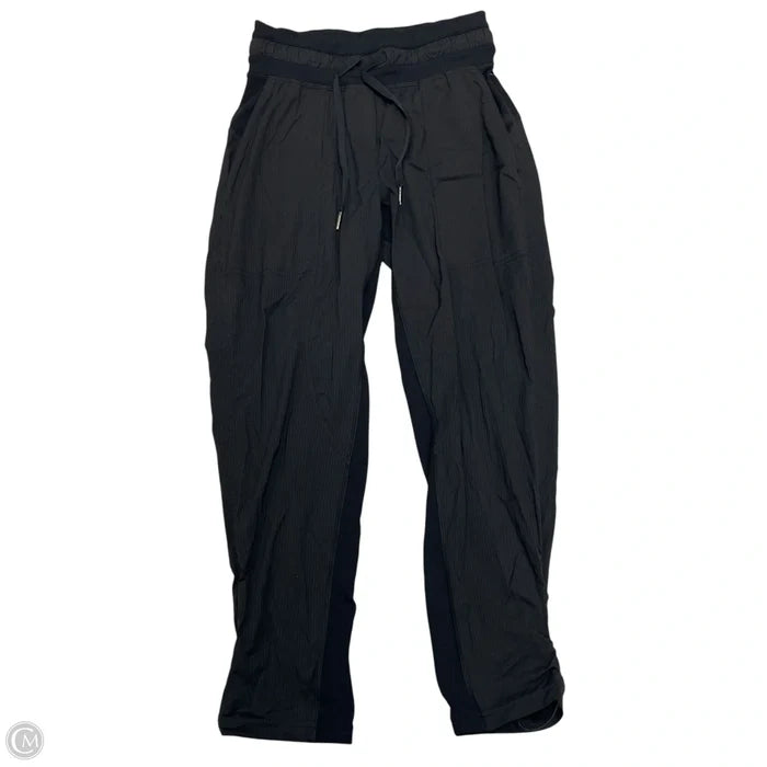 Athletic Pants By Lululemon In Black, Size: Xs