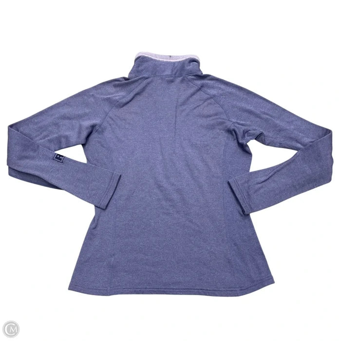 Athletic Top Long Sleeve Collar By Patagonia In Purple, Size: Xs