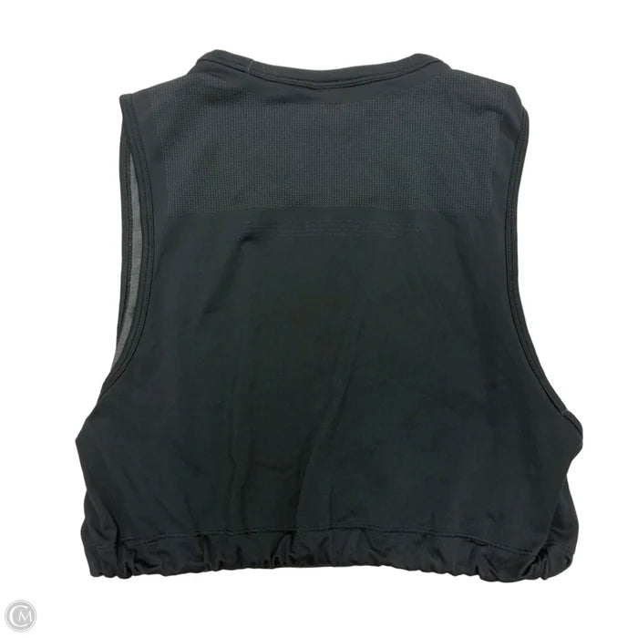 Athletic Top Short Sleeve By Gym Shark In Black, Size: S