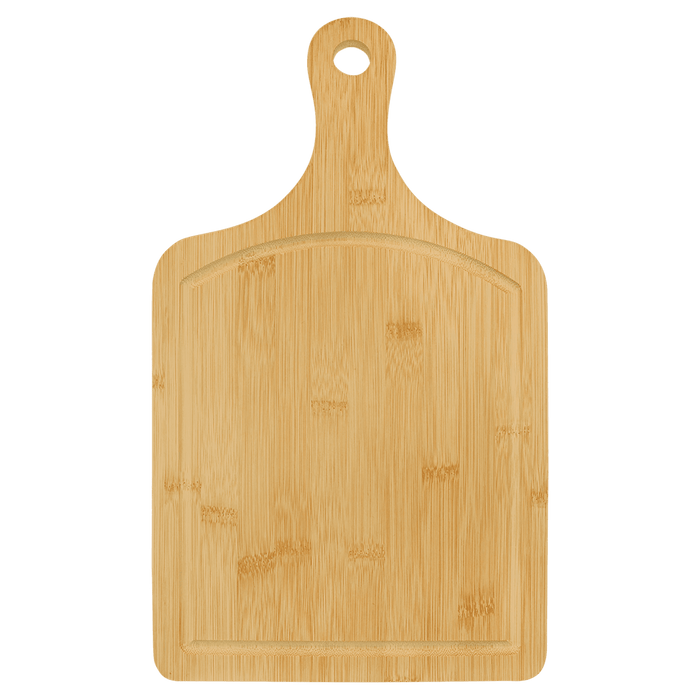 Bamboo Cutting Board - Paddle Shape with Juice Groove - Premium Cutting Boards from JDS - Just $15.95! Shop now at Pat's Monograms