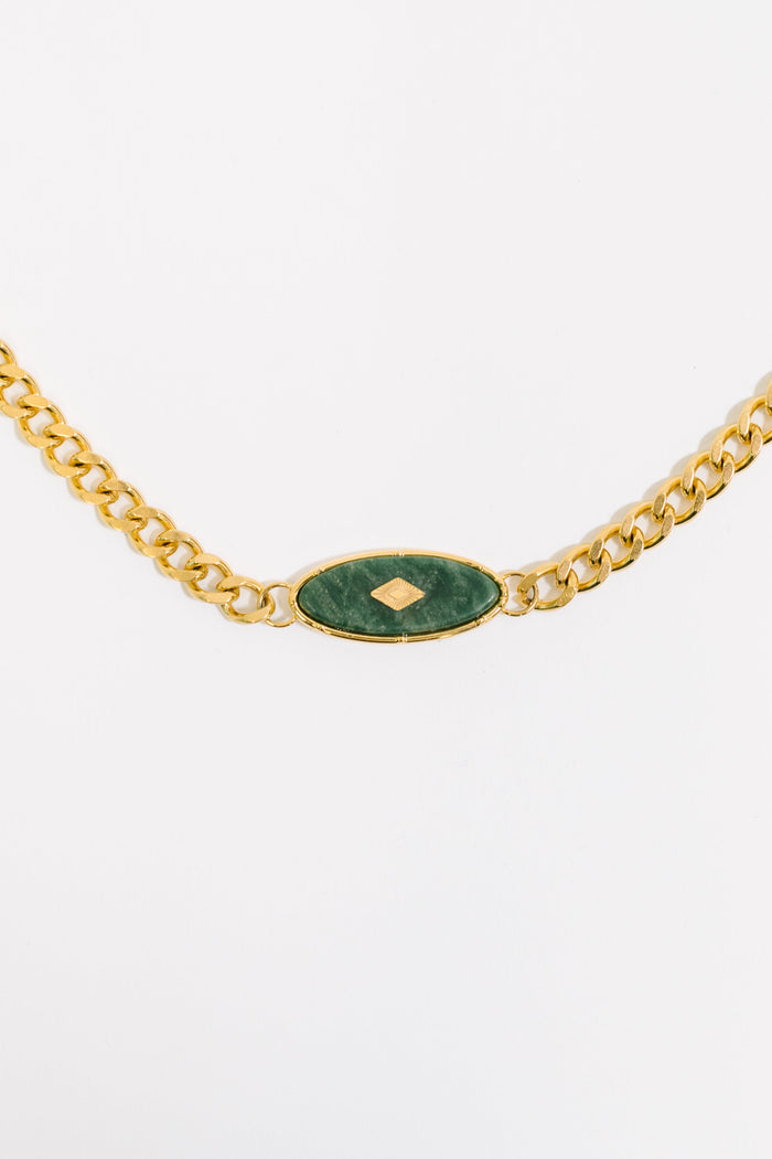 Bangle in Jade Bracelet Bracelet Ave Shops- Tilden Co.