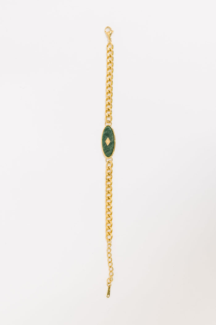 Bangle in Jade Bracelet Bracelet Ave Shops- Tilden Co.