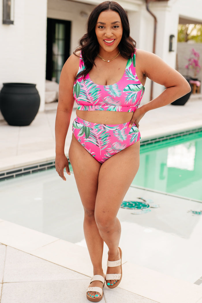 Barbados Tropical Print Swim Bottoms Swim Bottom Ave Shops- Tilden Co.