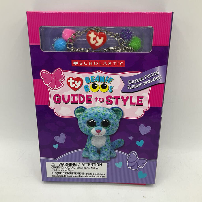 Beanie Boos Guide To Style 2pc Bracelet and Book