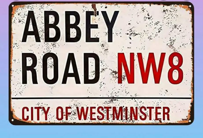 Beatles - Abbey Road sign