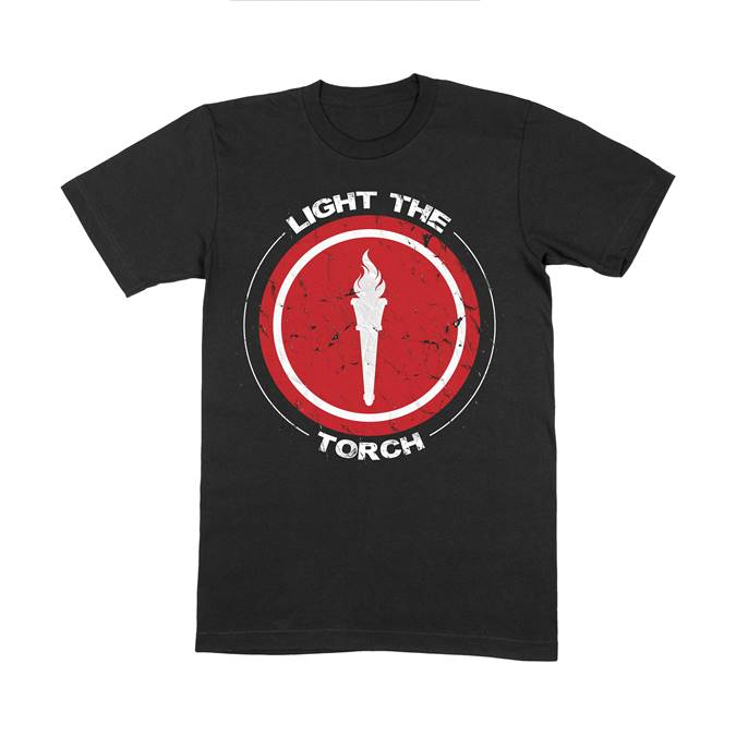 BLACK LOGO TEE