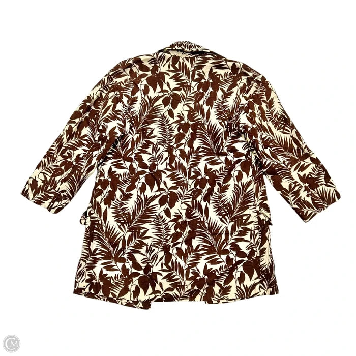 Blazer By Mng In Brown & Tan, Size: Xxs