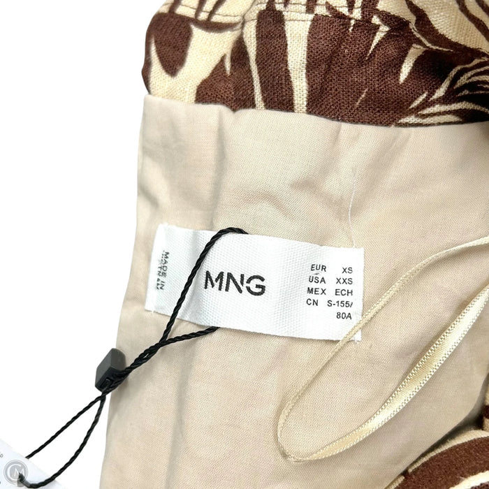 Blazer By Mng In Brown & Tan, Size: Xxs
