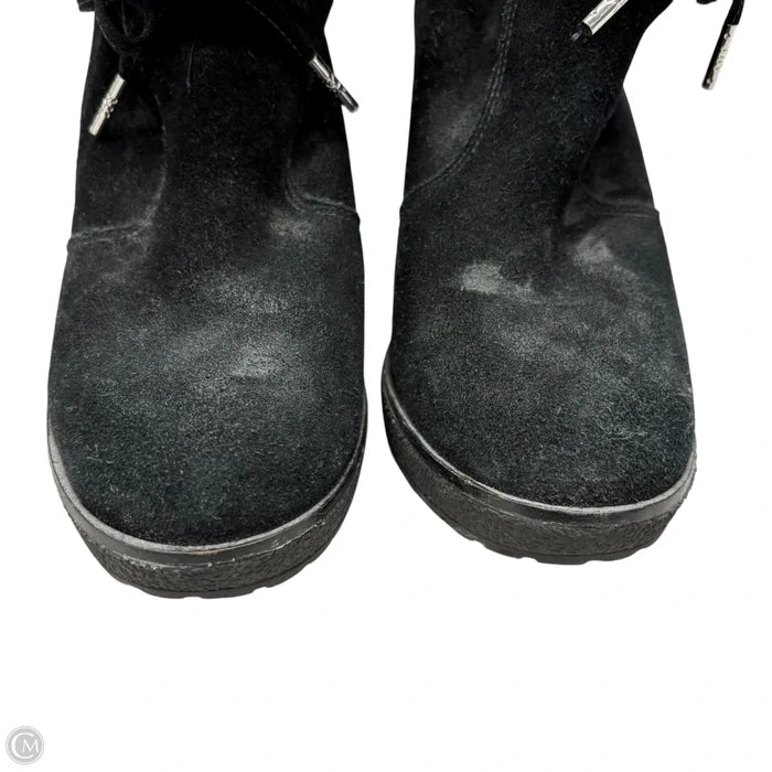 Boots Ankle Heels By Michael By Michael Kors In Black, Size: 9.5